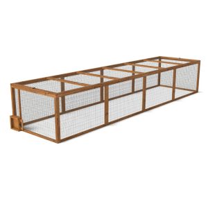 The Hutch Company Rabbit & Guinea Pig Run with Burrow Portal