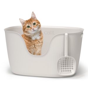 Catit Loo Open Top Litter Box with Scoop