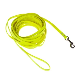 Long Dog Lead - Fluorescent Yellow