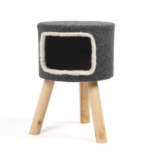 Purrshire Felt Cat Stool House