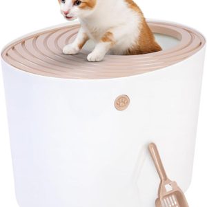 Open Top Litter Box for Cats