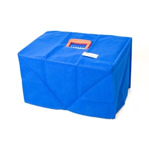 Cat Carrying Blue Basket Value Cover