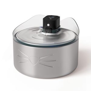 Stainless Steel Cordless X Large Cat Drinking Fountain 5 Litre